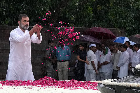 Rajiv Gandhi's birth anniversary